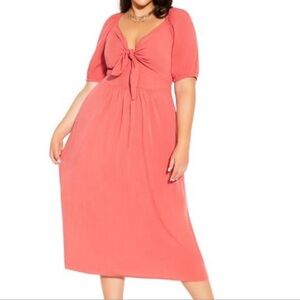 NWT City Chic Adriana Maxi Dress size XXL/24 Plus Size